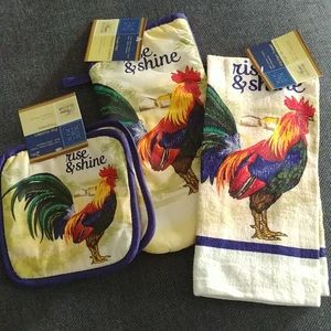 Rooster kitchen set🌺